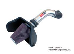 K&N 77-3023KP Performance Air Intake System PERF. INTAKE KIT; CHEV TAHOE/SUBURB, V8-4.8L/5.3L, 99-07; POLISH Photo-0 