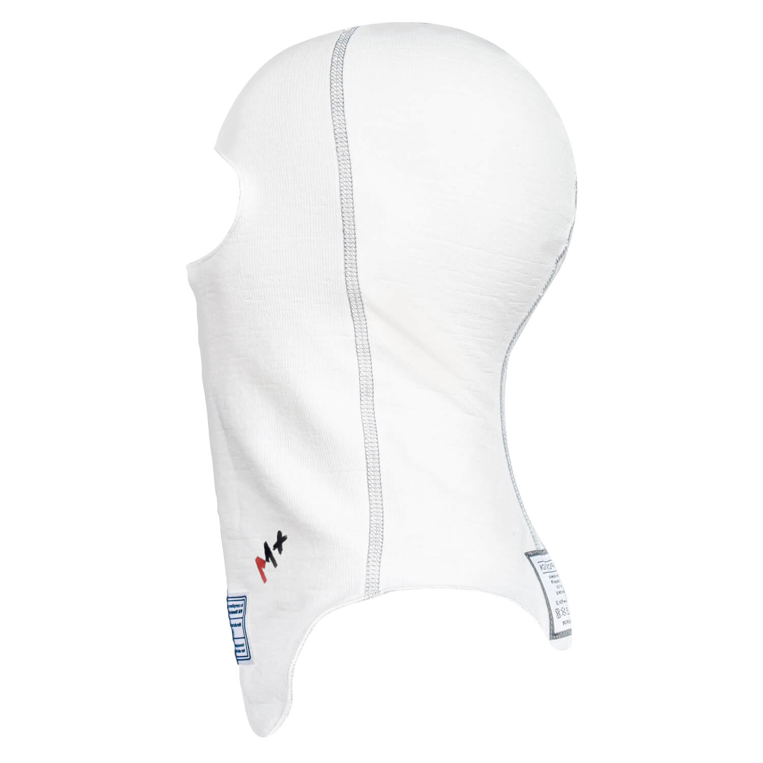 MARINA RACEWEAR R50-094:TUNICA Balaclava White M-Plus Photo-1 