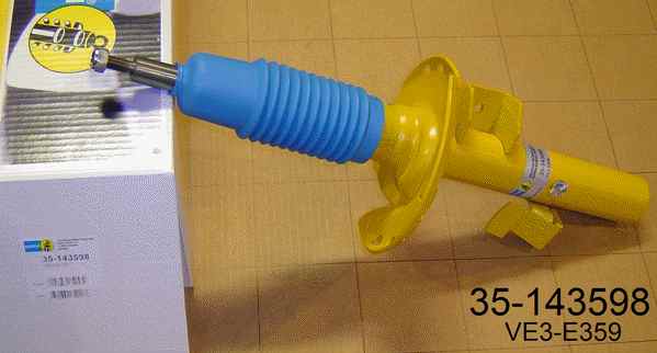 BILSTEIN 35-143598 Shock absorber front left B6 (R2) FORD Mondeo IV Photo-1 