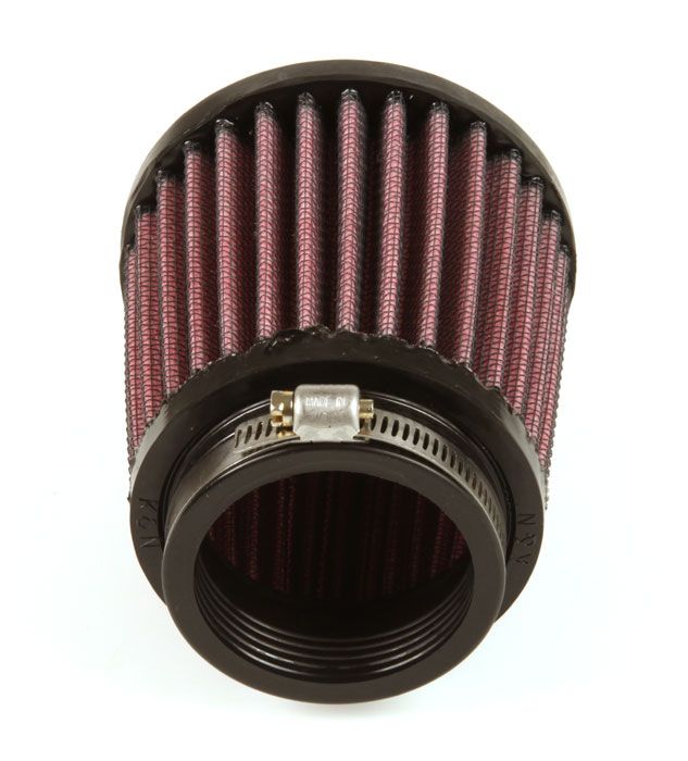 K&N RE-0280 UNIVERSAL Clamp-On Air Filter 2"FLG, 3"B, 3-1/2"T, 3-1/2"H Photo-1 