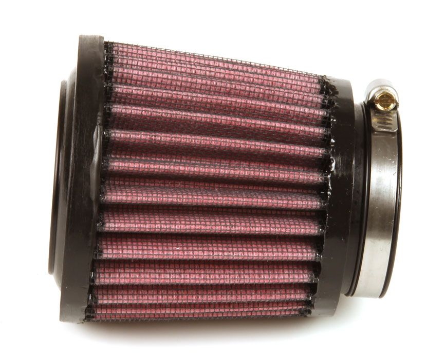 K&N RE-0280 UNIVERSAL Clamp-On Air Filter 2"FLG, 3"B, 3-1/2"T, 3-1/2"H Photo-2 