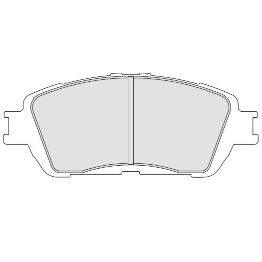 FERODO FRP3120H Front Brake Pads DS2500 for TOYOTA Alphard Photo-0 