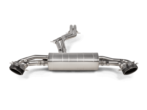 AKRAPOVIC S-AU/TI/20H Evolution Line (Titanium) for AUDI RS Q8 (4M) 2020-2024 Photo-1 