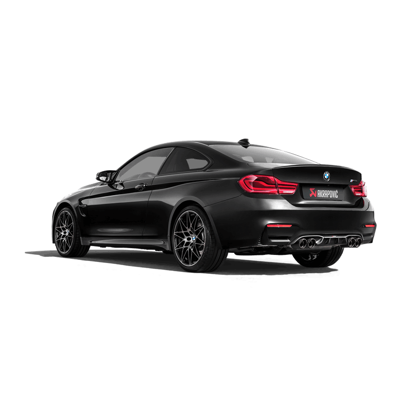 AKRAPOVIC S-BM/T/4H BMW M4 (F82, F83) - OPF/GPF 2018-2019 Slip-On Line (Titanium) ECE Type Approval Photo-2 