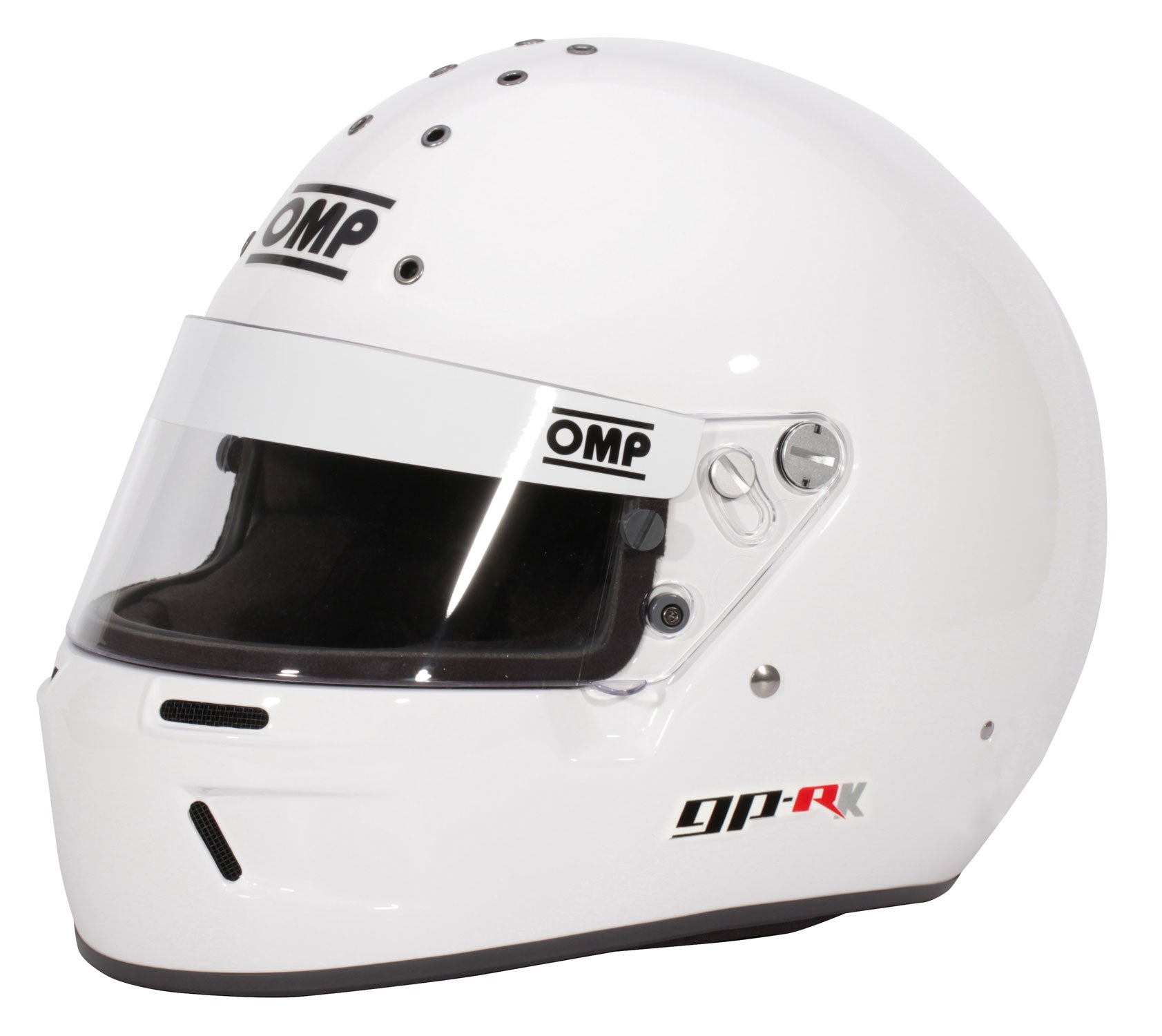 OMP SC0-0799-B02-020-L (SC799EK020L) GP-R K my2022 Karting helmet, SNELL K2020, white, size L Photo-0 