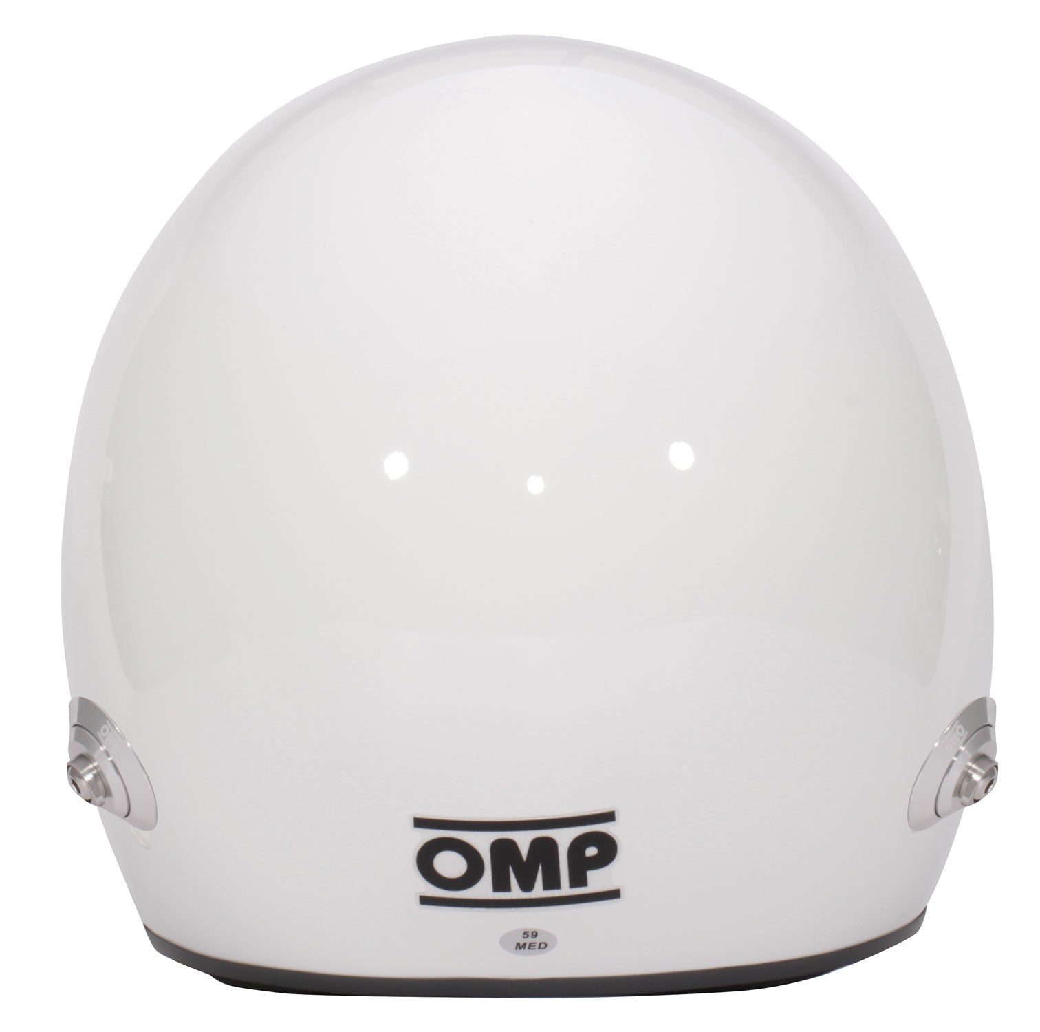 OMP SC0-0799-B01-020-XL Full-Face Racing Helmet GP-R, FIA 8859-2015, White, Size XL Photo-2 