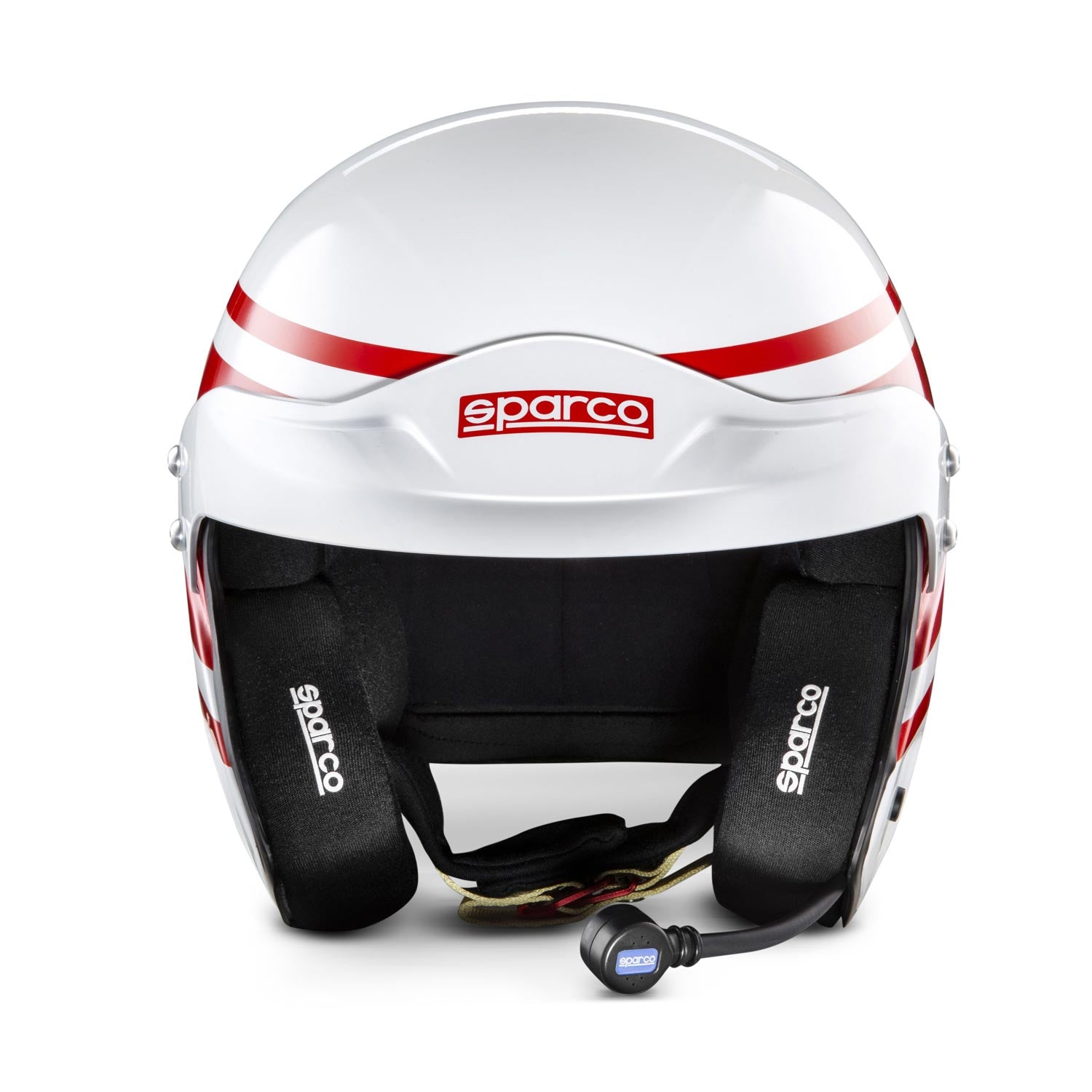 SPARCO 003369RS5XL RJ-i 1977 Racing helmet open-face, FIA/SNELL SA2020, red/white, size XL (61) Photo-2 