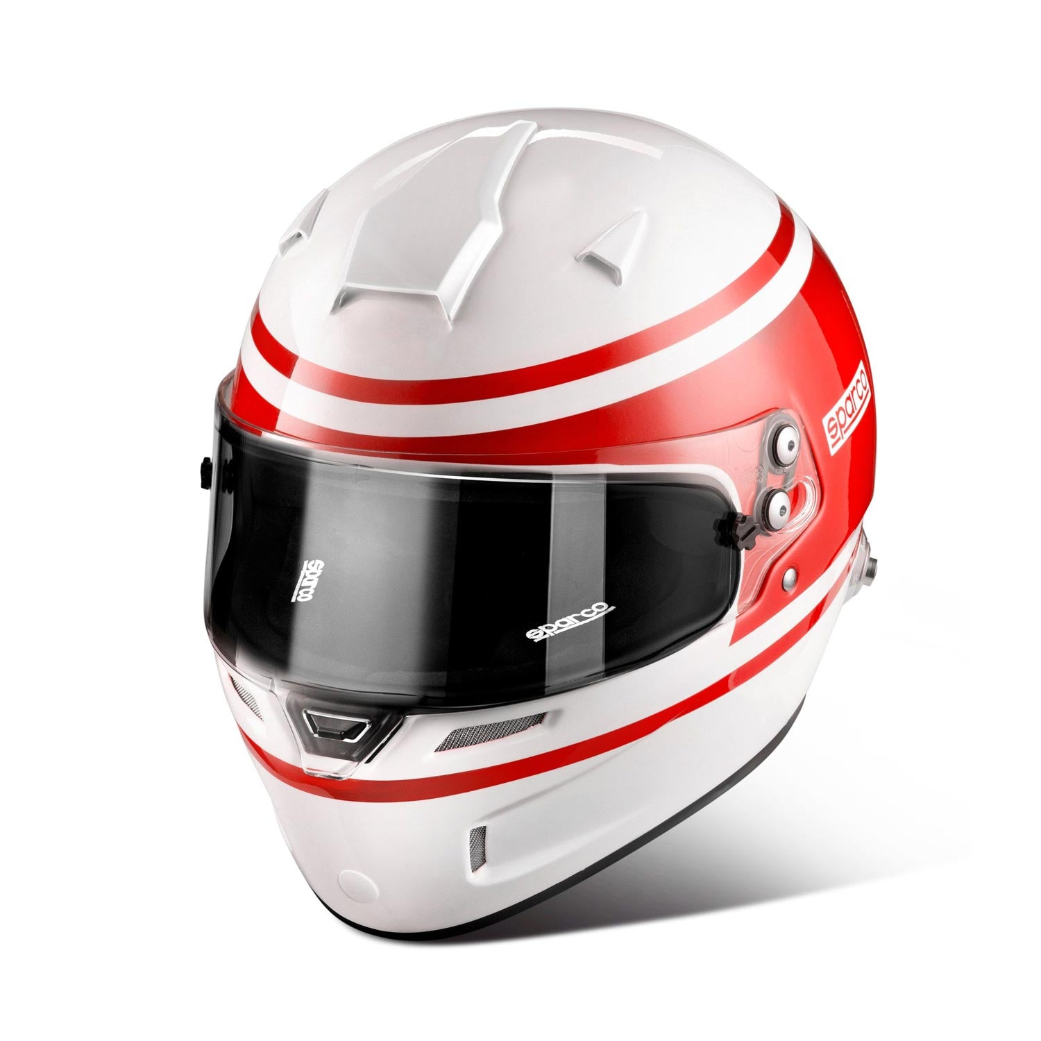 SPARCO 003375RS2M RF-5W 1977 Racing helmet full face, FIA/SNELL SA2020, red/white, size M (57-58) Photo-0 