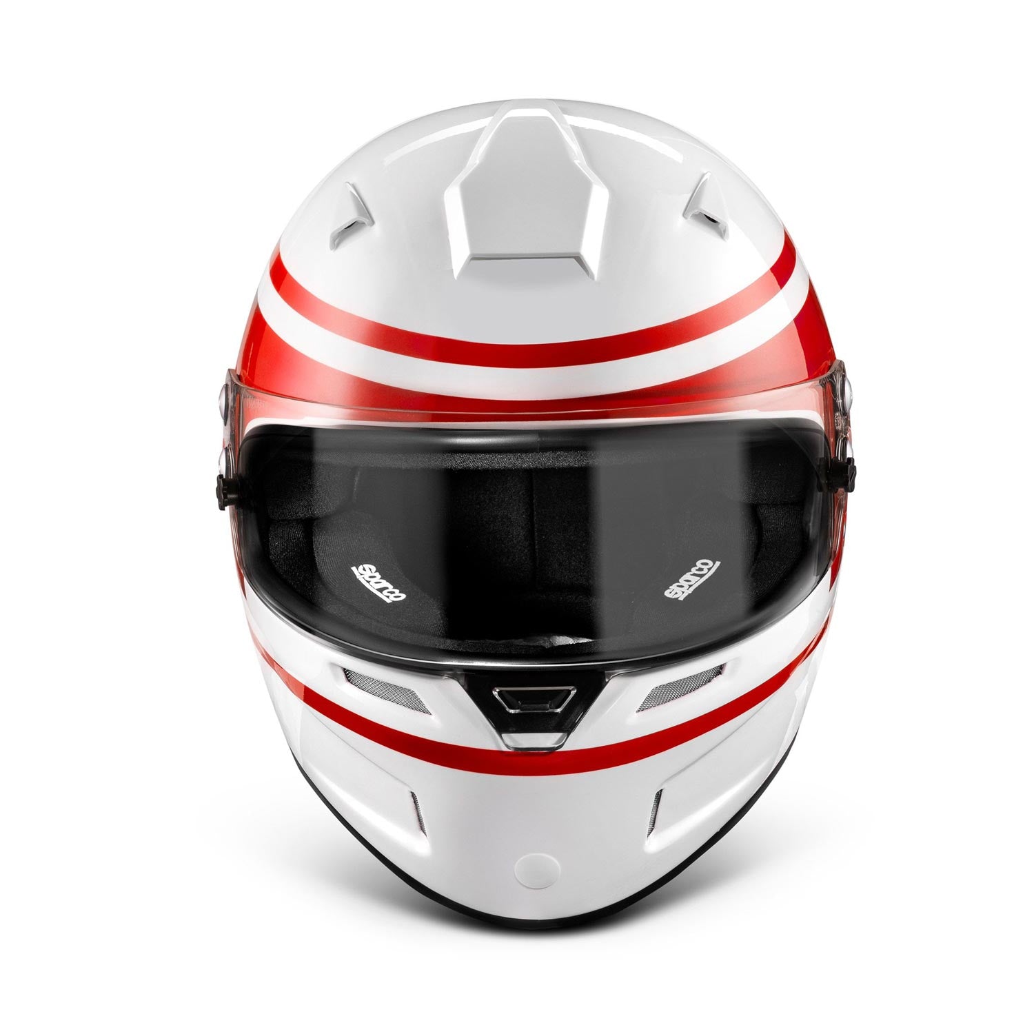 SPARCO 003375RS2M RF-5W 1977 Racing helmet full face, FIA/SNELL SA2020, red/white, size M (57-58) Photo-1 