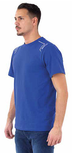 SPARCO 02408AZ6XXX T-SHIRT TECH STRETCH TRENTON, Light Blue, size XXXL Photo-1 