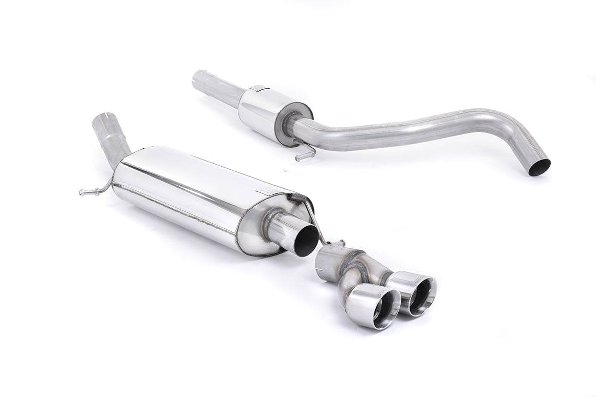 MILLTEK SSXAU282 Cat-back Twin 80mm GT80 AUDI A1 1.4 TFSI S line 122PS Photo-0 