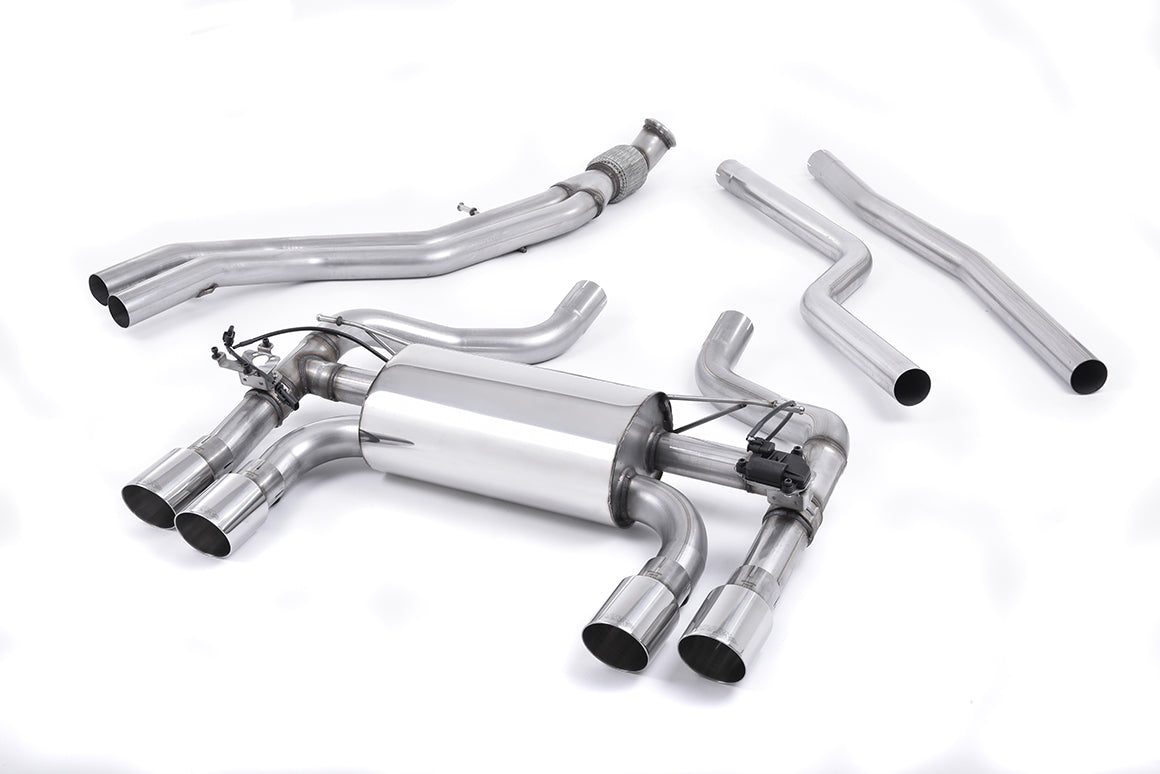 MILLTEK SSXBM1033 Cat-back Quad 90mm GT90 ECA BMW 2 Series F87 M2 Coupé Photo-0 