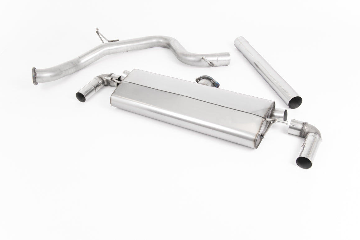 MILLTEK SSXSE217 Cat-back 152x76mm Oval SEAT Leon Cupra 290 3 & 5 Door Hatch Photo-0 