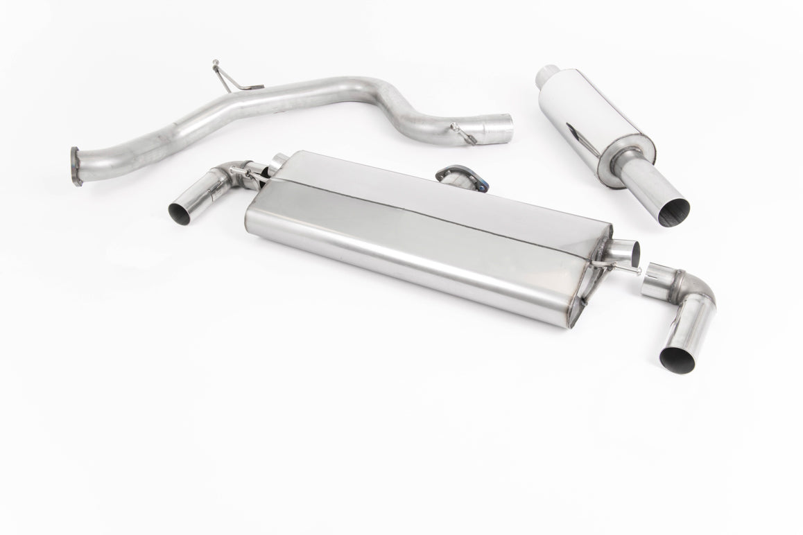 MILLTEK SSXSE228 Cat-back Twin 80mm GT80 SEAT Leon Cupra 290 3 & 5 Door Hatch (GPF/OPF) Photo-0 