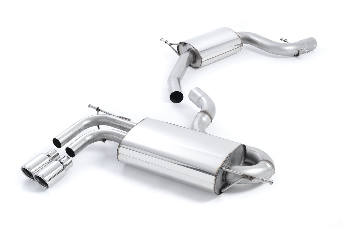 MILLTEK SSXVW148 Cat-back Twin 80mm Jet ECA VW Golf Mk5 GTi 2.0T FSI Photo-0 