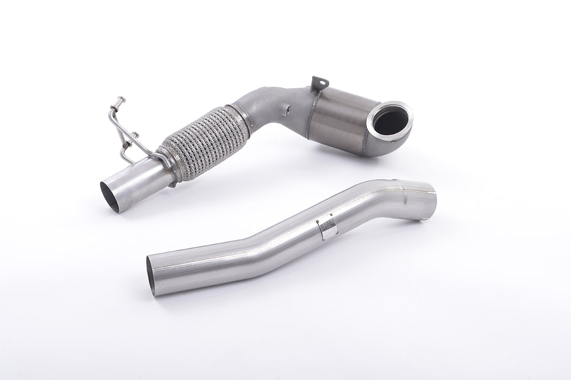 MILLTEK SSXVW388 Cast Downpipe with Race Cat SEAT Leon Cupra 280 290&300 2.0 TSI Photo-0 