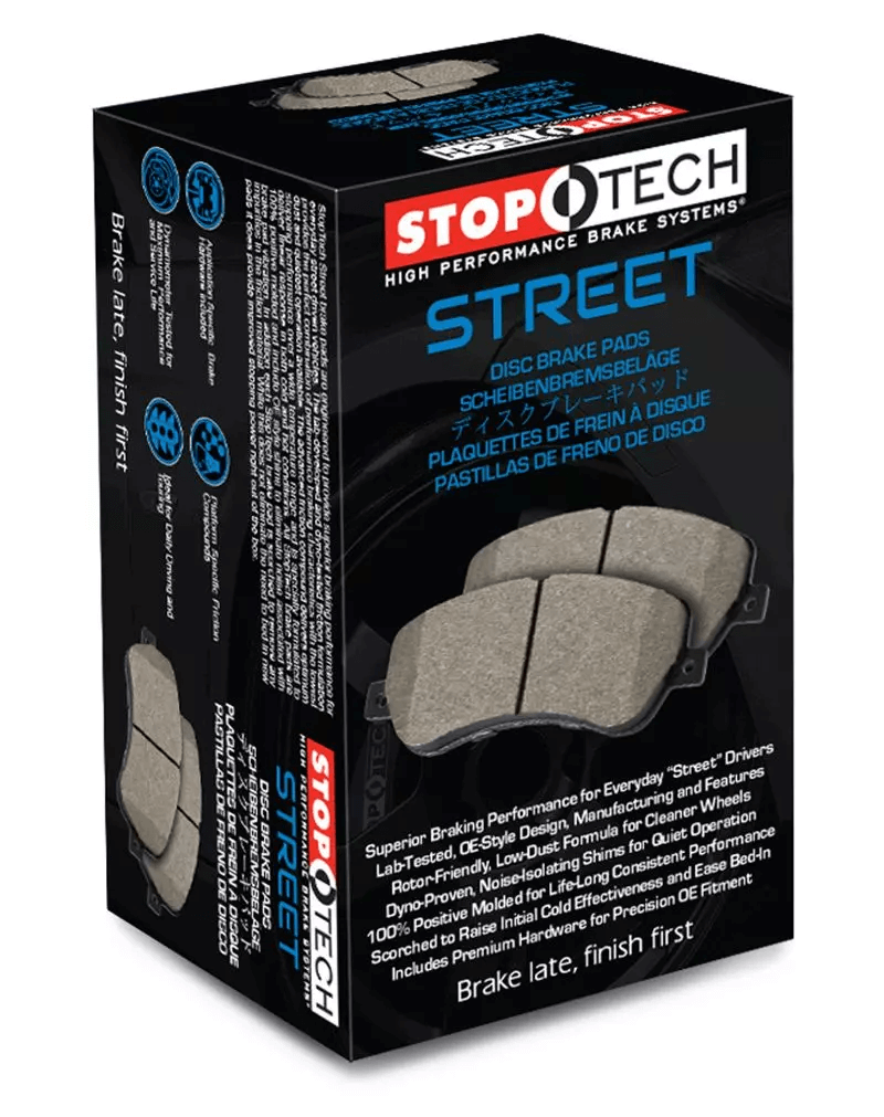 STOPTECH 308.11940 Rear Street Brake Pads with Shims & Hardware CADILLAC/CHEVROLET Avalanche/Escalade/Escalade ESV/Escalade EXT 2007-2014 Photo-4 