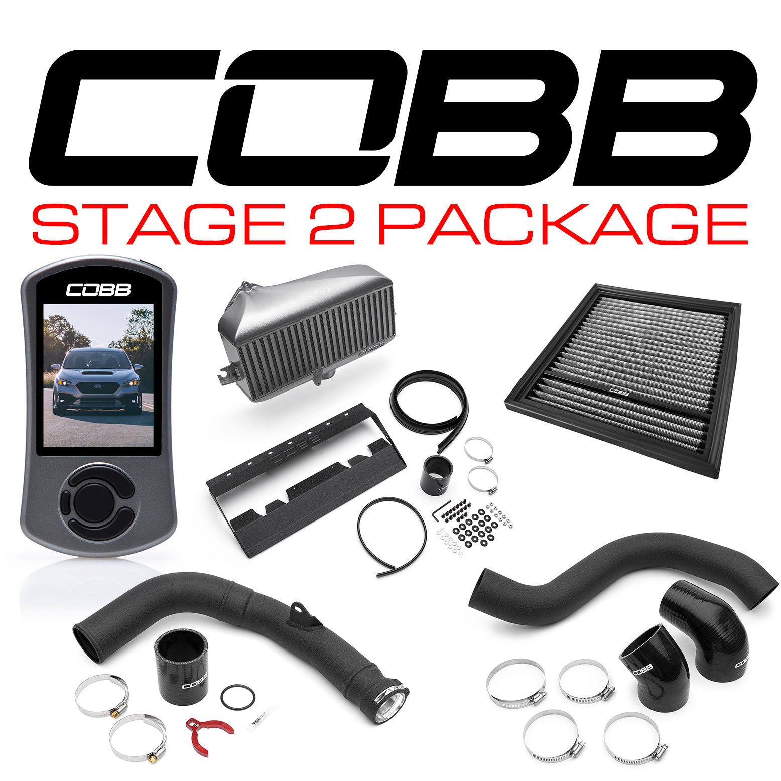 COBB SUB0060020-SL Power Package STAGE 2 Silver for SUBARU WRX 2022-2023 Photo-0 