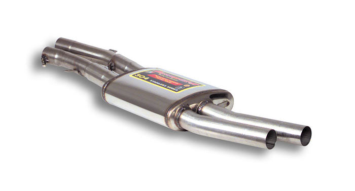 SUPERSPRINT 787403 Centre exhaust (resonated) for BMW E46 330i Photo-0 