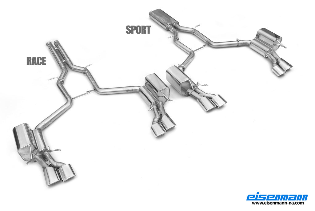 EISENMANN D7267.01204 Exhaust from collectors 4x120x77) MERCEDES-Benz W204 C63 AMG Photo-4 