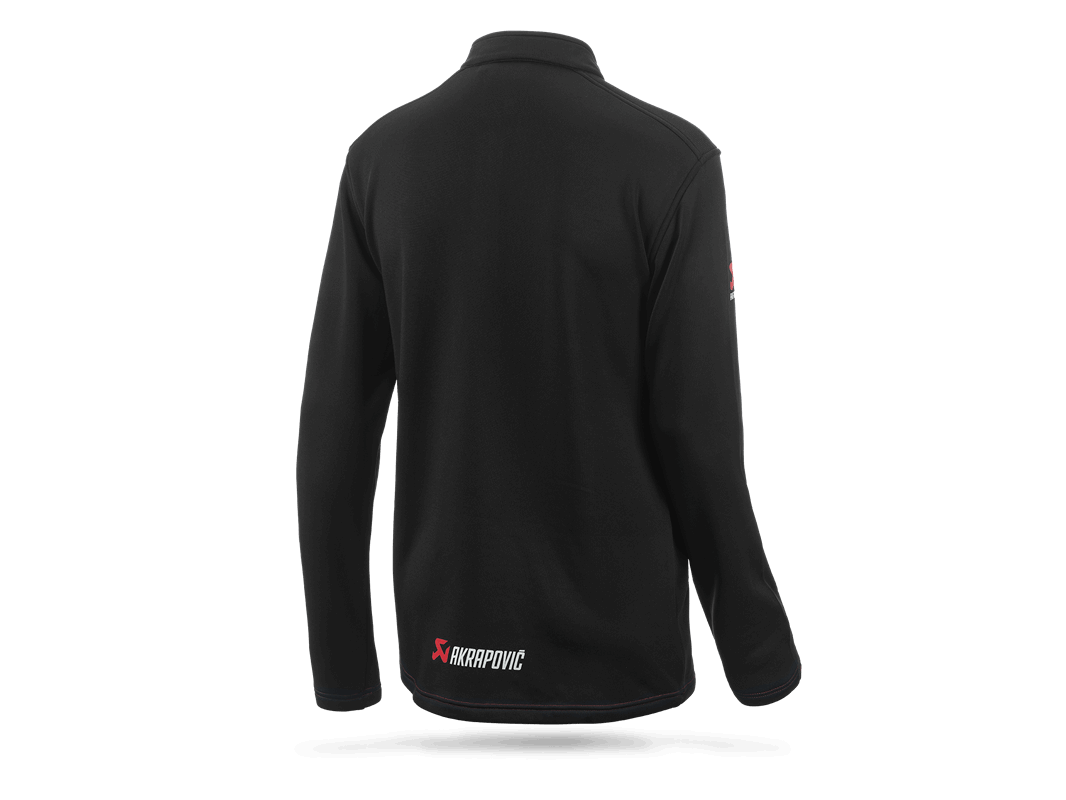 AKRAPOVIC 802208 Corpo Turtleneck Zip Black Men’s XS Photo-1 