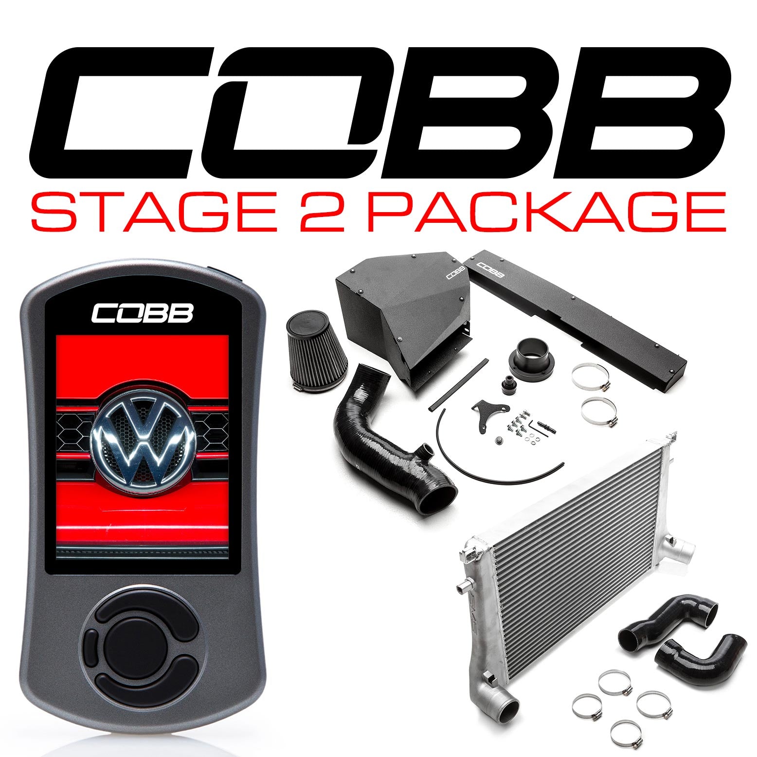 COBB VLK0020120-DSG VW Stage 2 Power Package with DSG Tuning GTI (Mk7) 2015-2018 USDM Photo-0 