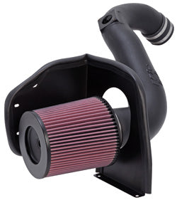 K&N 57-3047 Performance Air Intake System CHEVROLET SILVERADO/GMC SIERRA 2500HD V8-6.6L DSL, 04-05 Photo-0 