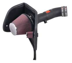 K&N 63-3065 Performance Air Intake System AIRCHARGER; GM COLORADO/CANYON/H3, L5-3.7L; 07-12 Photo-0 