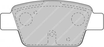 FERODO FDS1469 Rear Brake Pads DS Performance for ALFA ROMEO MiTo(955) Photo-0 