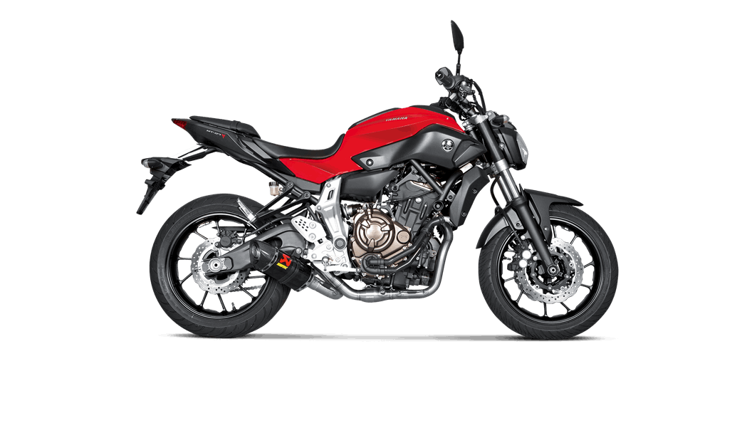 AKRAPOVIC S-Y7R2-AFC Racing Line (Carbon) for YAMAHA MT-07/FZ-07 2014-2016 Photo-1 
