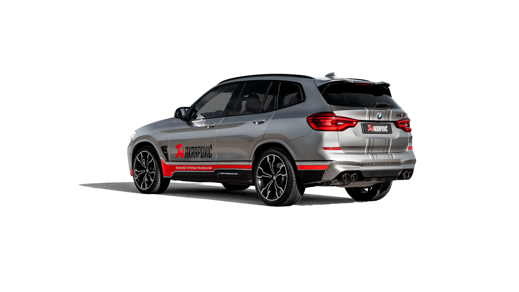 AKRAPOVIC S-BM/T/10H Slip-On Line (Titanium) for BMW X3M (F97) / X4M (F98) 2020-2024 Photo-3 