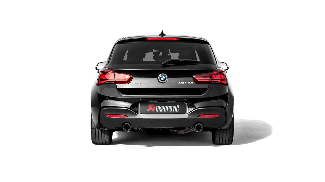 AKRAPOVIC S-BM/T/5H BMW M140I (F20, F21) - OPF/GPF 2018-2019 Slip-On Line (Titanium) ECE Type Approval Photo-3 