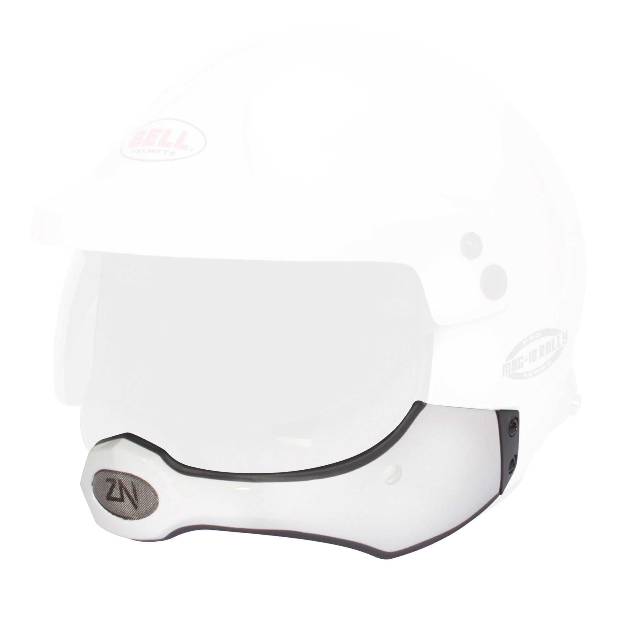 BELL 2081803 Half chin bar kit for MAG-10 helmet, white Photo-0 