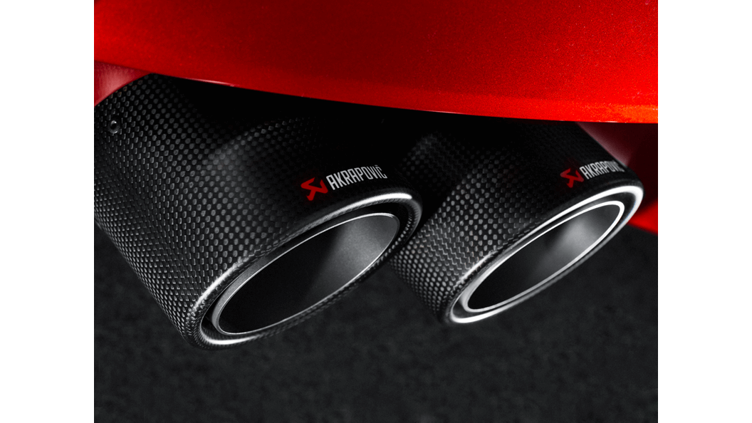 AKRAPOVIC TP-CT/10 Tail pipe set BMW M5 F10/F13 M6 (Carbon) Photo-3 