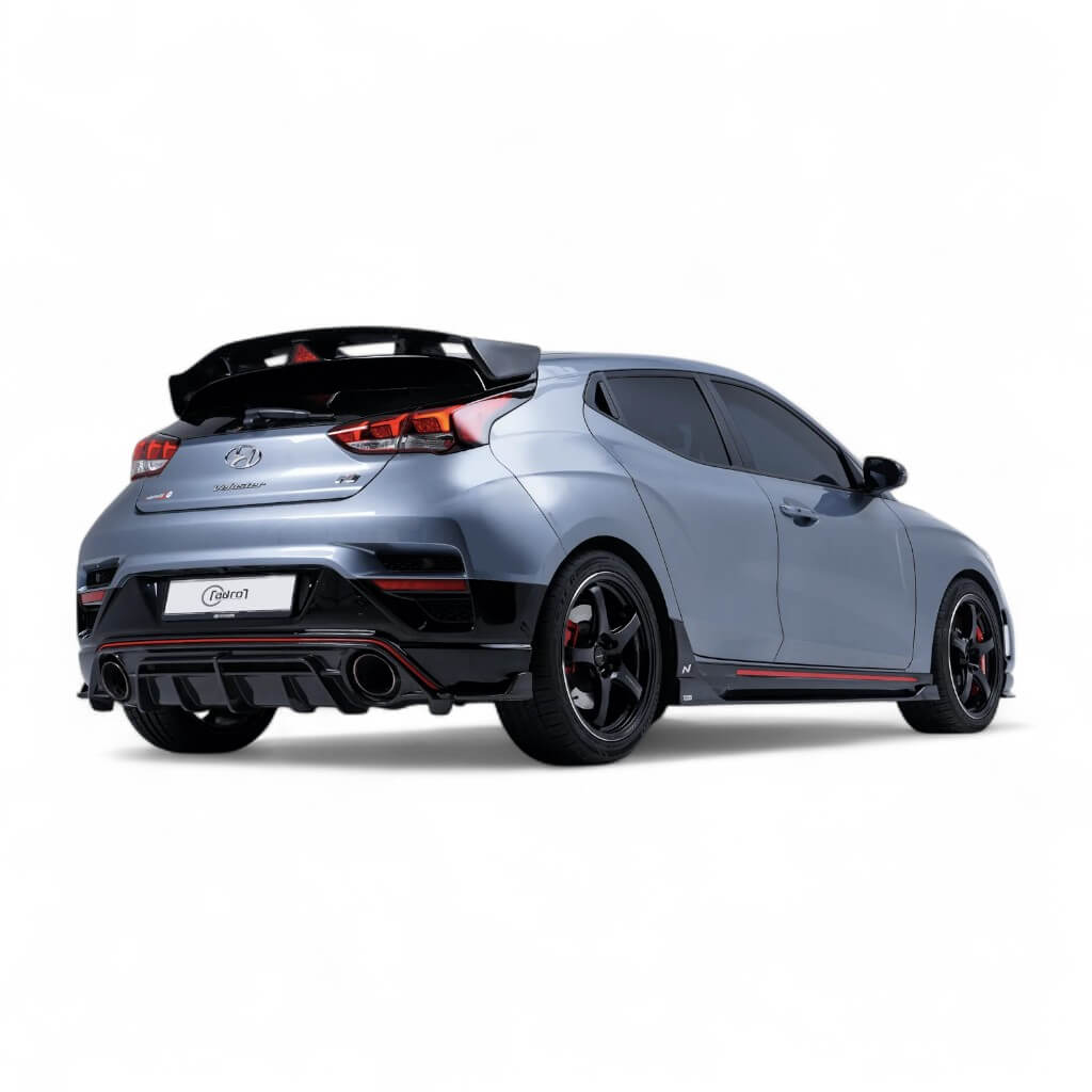 ADRO A10A20-1402 Side Skirts V2 for HYUNDAI Veloster N 2018- Photo-1 
