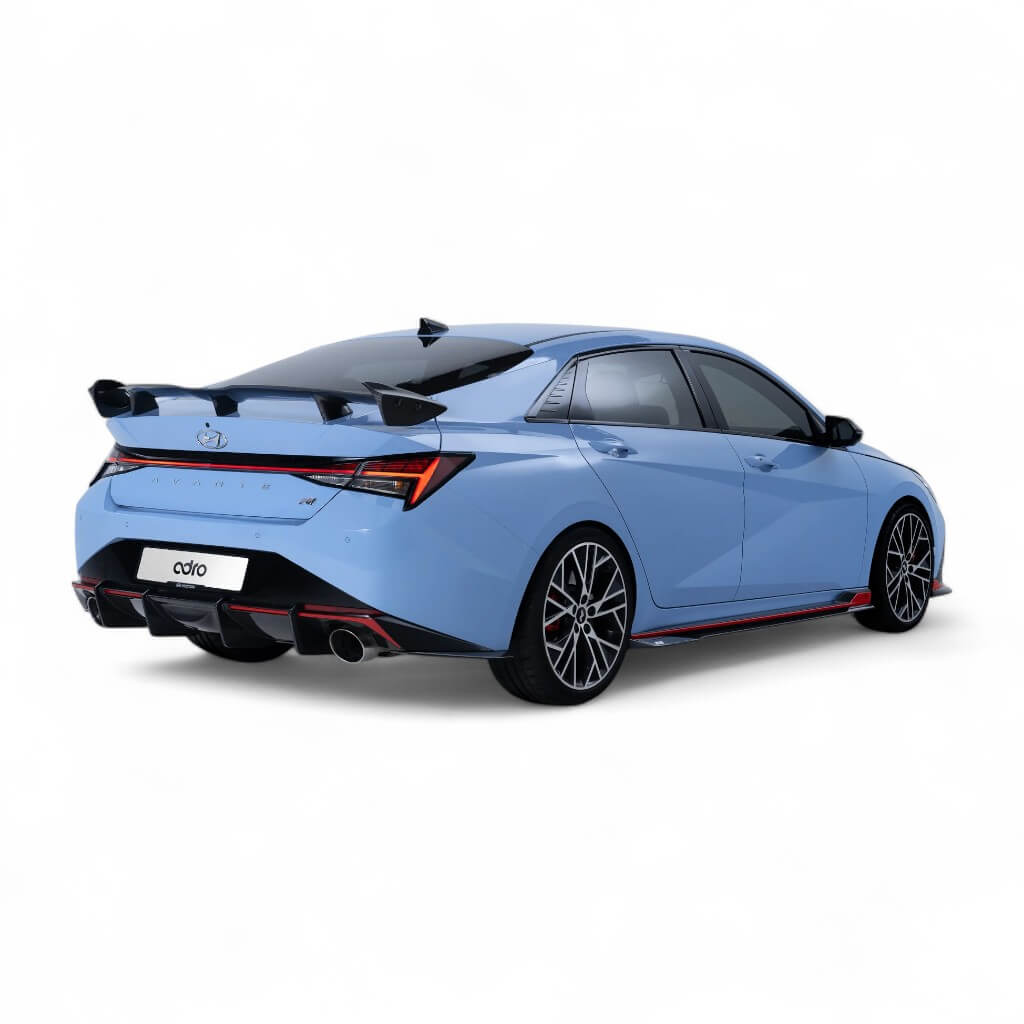 ADRO A10A40-1301 Rear Diffuser for HYUNDAI Elantra N 2022-2023 Photo-3 