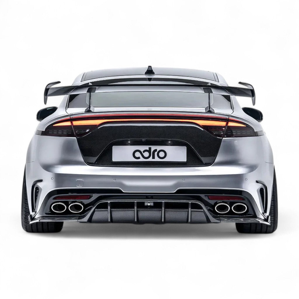 ADRO A12A30-1504 Swan Neck Wing AT-R2, Curved for KIA Stinger 2018- Photo-3 