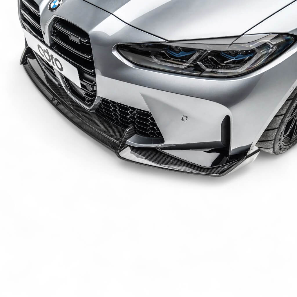 ADRO A14A11-1202 Front Lip (Stock Bumper) for BMW M3 (G80 / G81) / M4 (G82 / G83) 2021- Photo-2 