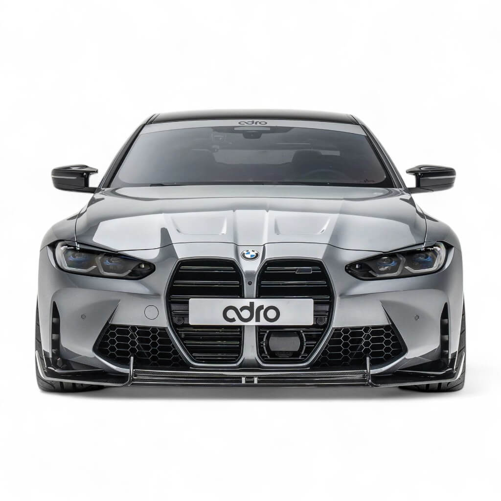 ADRO A14A11-1202 Front Lip (Stock Bumper) for BMW M3 (G80 / G81) / M4 (G82 / G83) 2021- Photo-0 