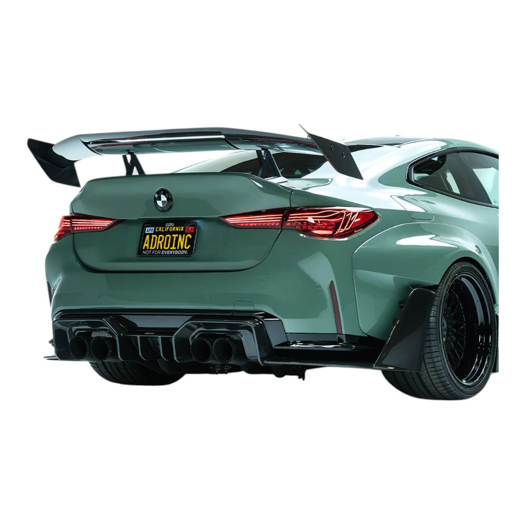 ADRO A14A50-1502 Swan Neck Wing Flat AT-R3 for BMW M3 (G80) Photo-2 