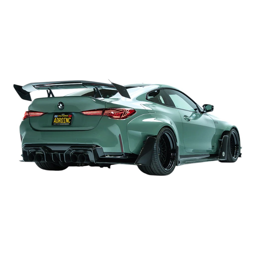 ADRO A14A50-1502 Swan Neck Wing Flat AT-R3 for BMW M3 (G80) Photo-3 