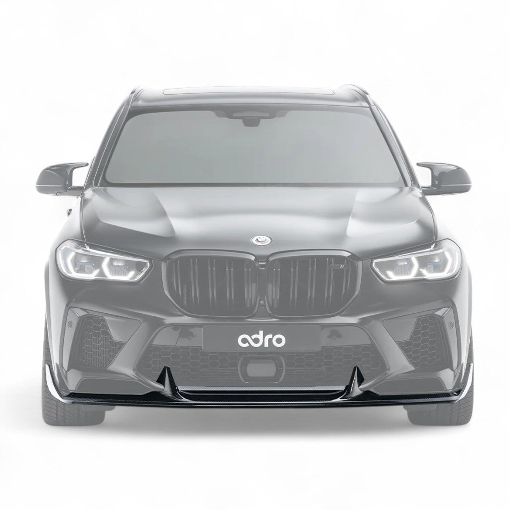 ADRO A14AB20-1201 Front Lip, Carbon Fiber for BMW X5M (F95) Pre-LCI Photo-0 