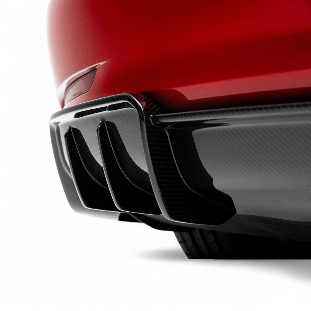 ADRO A15A10-1301 Rear Diffuser V1 for TESLA Model 3 Photo-2 