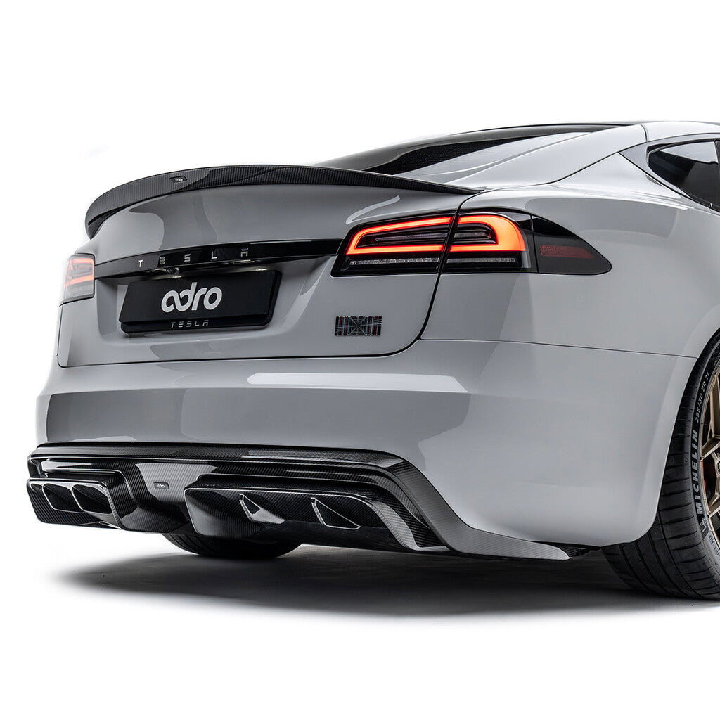 ADRO A15A30-1301 Rear Diffuser for TESLA Model S 2021- Photo-2 