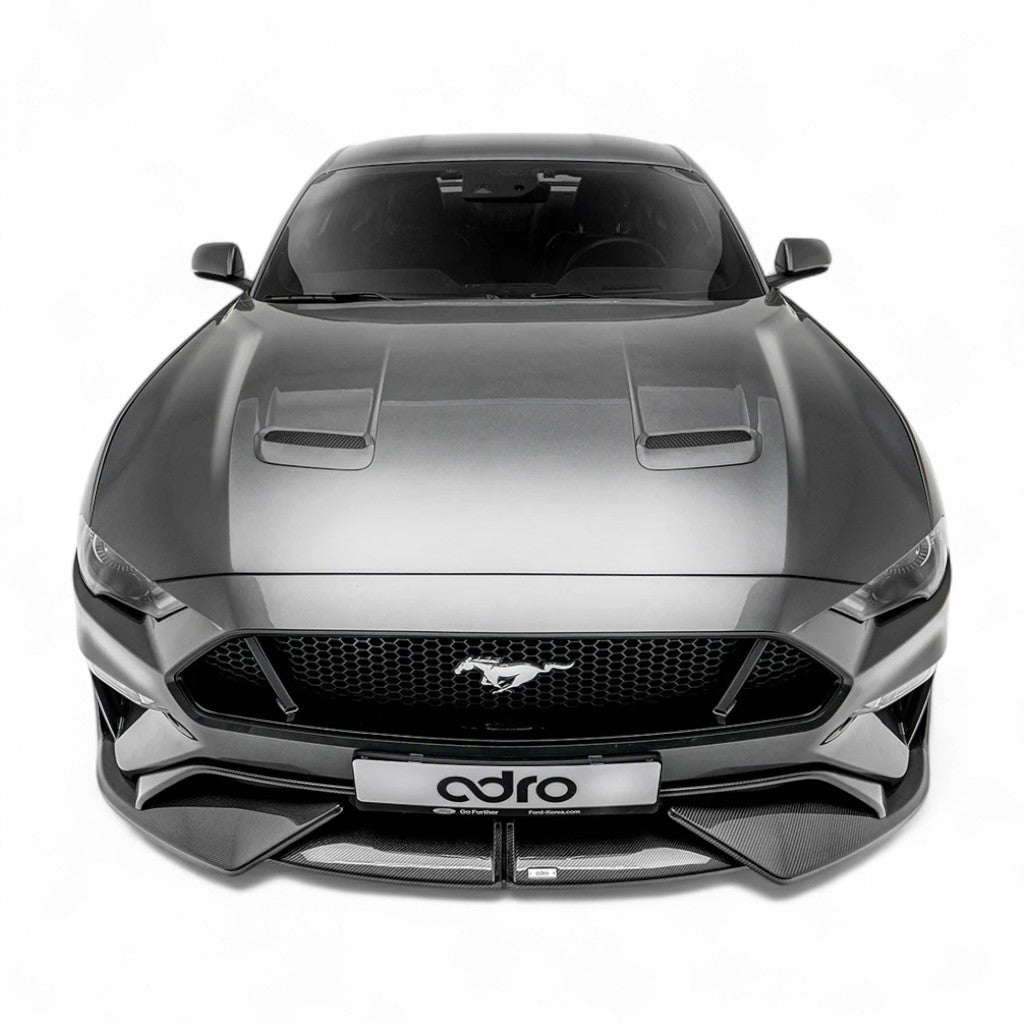 ADRO A16A10-1221 Upper Front Lip for FORD Mustang EcoBoost / GT 2018-2023 Photo-5 