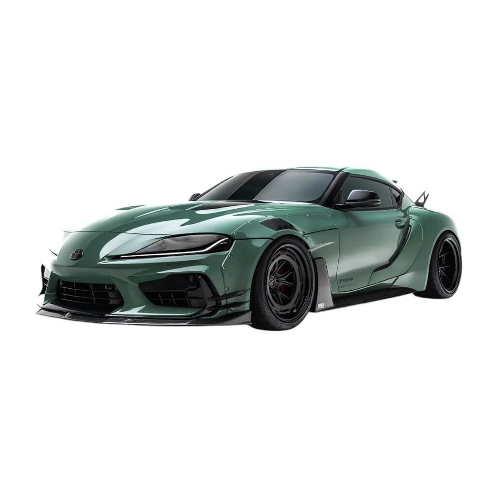 ADRO A18A20-1101-A18A20-1504-A18A20-2401-A18A20-2101 Widebody Kit Option 1 (Full Kit) for TOYOTA GR Supra 2020- Photo-3 