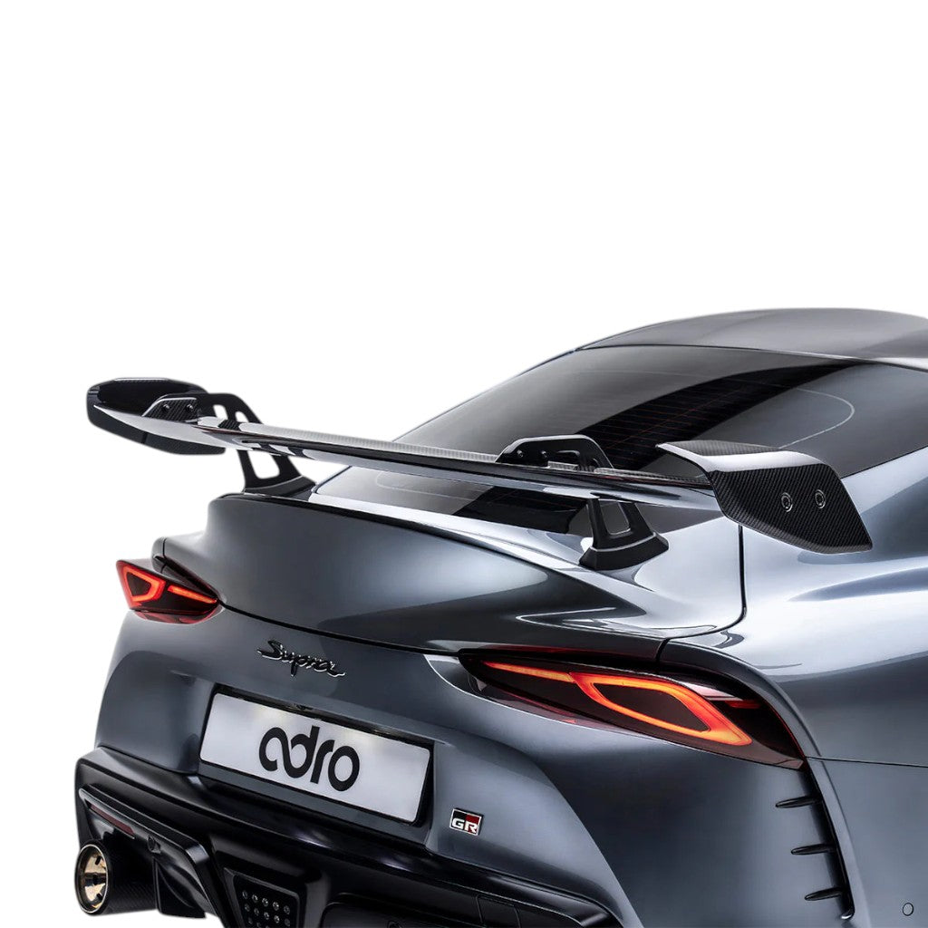 ADRO A18A20-1501 Swan Neck Wing AT-R2, Curved for TOYOTA GR Supra 2020- Photo-6 