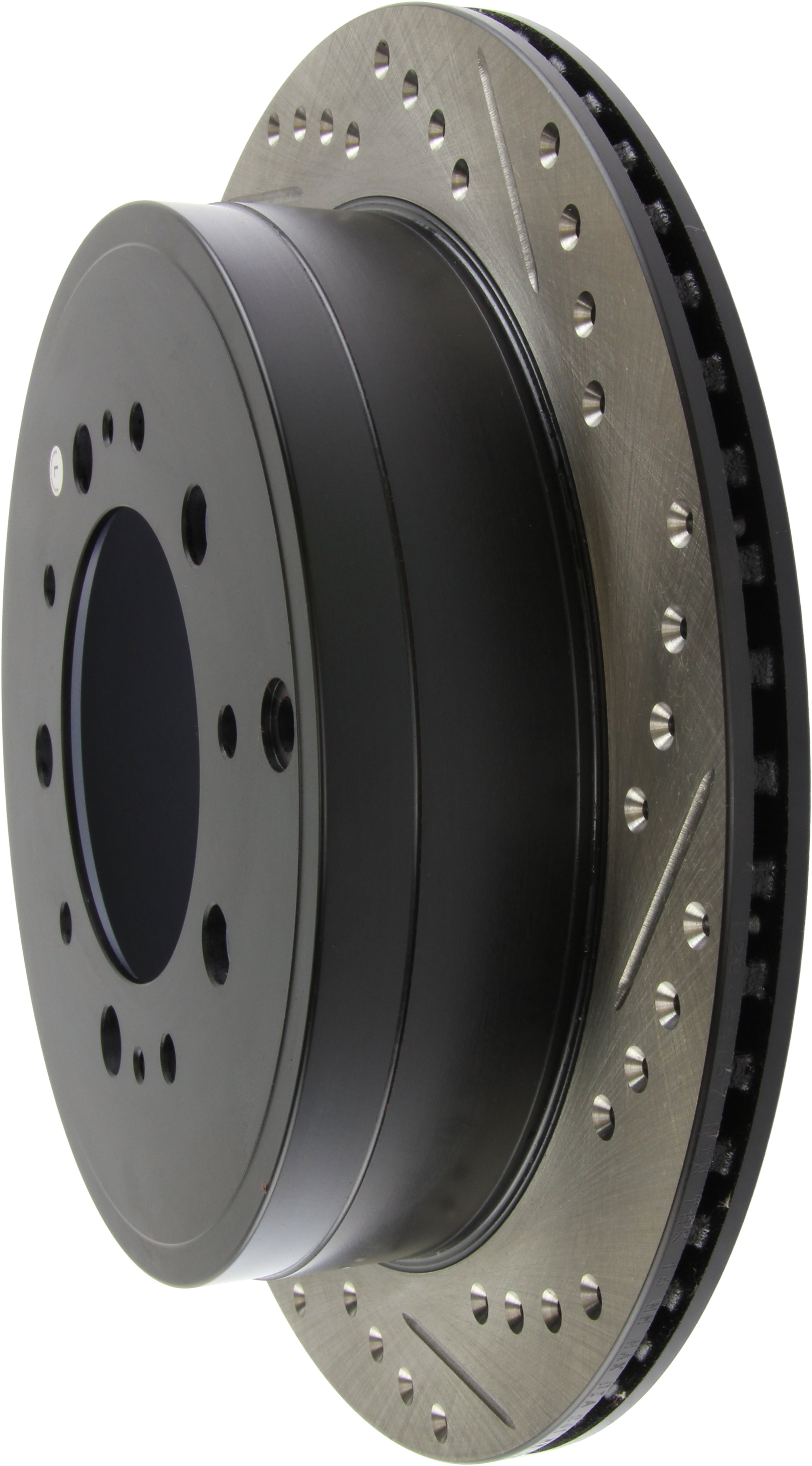 STOPTECH 127.44157R Rear Sport Drilled & Slotted Rotor Right LEXUS/TOYOTA Land Cruiser/LX570/Sequoia/Tundra 2007-2019 Photo-3 