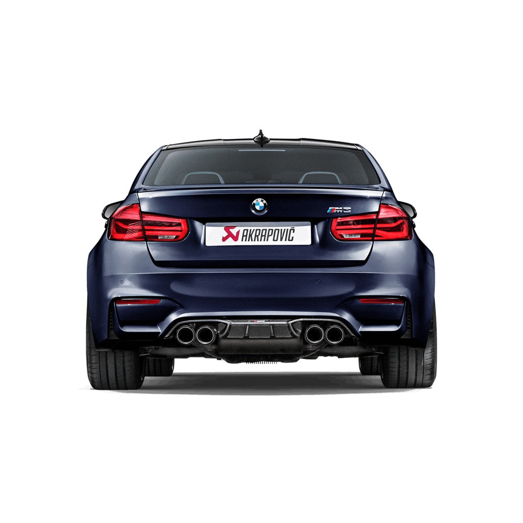 AKRAPOVIC DI-BM/CA/4/G Rear Diffuser (Carbon, Gloss) for BMW M3 (F80) / M4 (F82 / F83) 2014-2019 Photo-4 