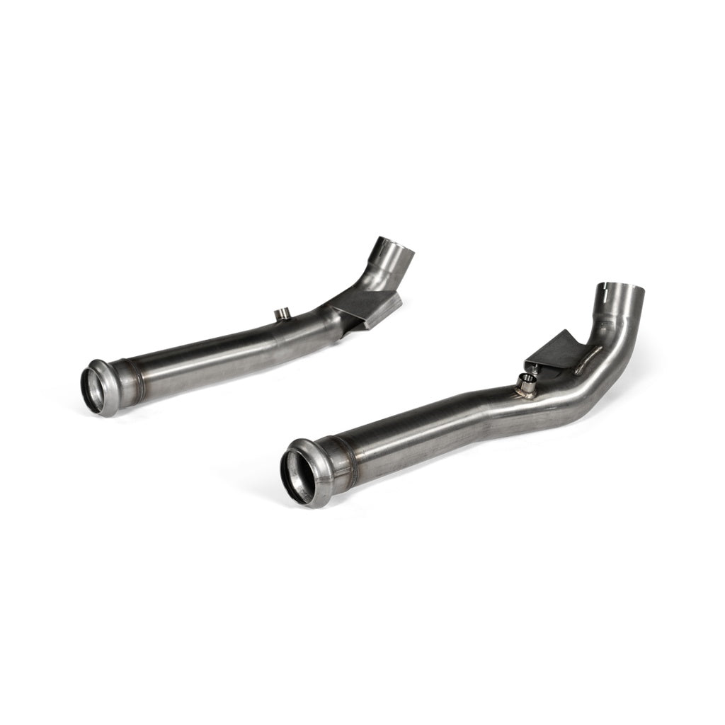 AKRAPOVIC E-ME/SS/3 Front Link Pipe Set (Stainless Steel) for MERCEDES-BENZ AMG G63 (W465) 2025- Photo-0 